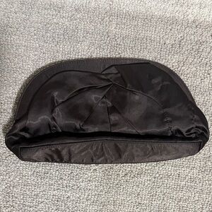 Elegant Brown Satin Clutch